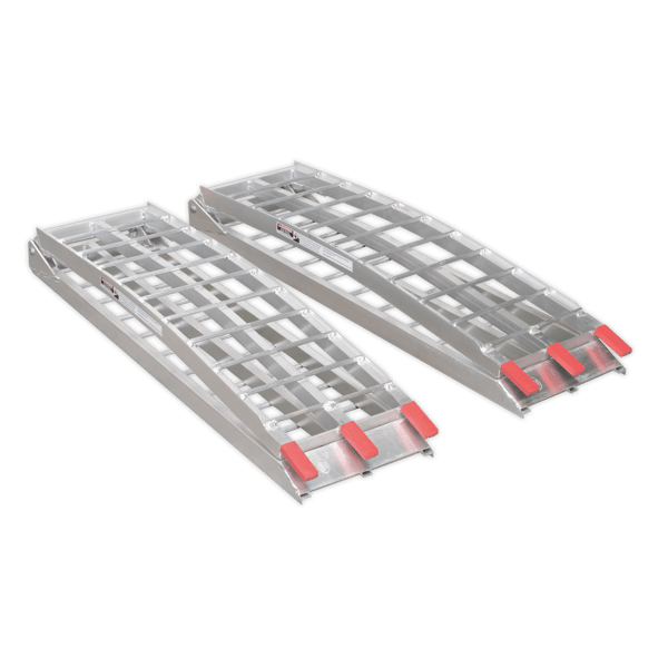 Aluminium Loading Ramps 680kg Capacity - Pair