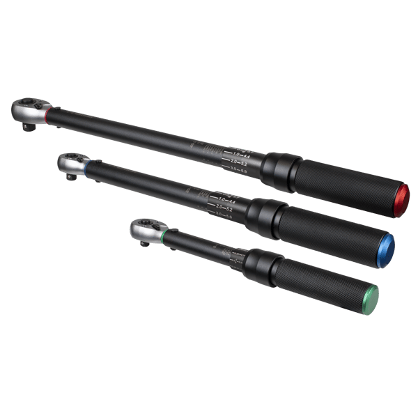 Torque Wrench Micrometer 3pc Set - Premier Black