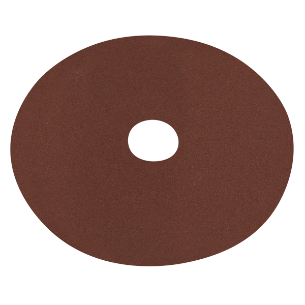 125mm Fibre Backed Sanding Disc 120Grit - Pack of 25