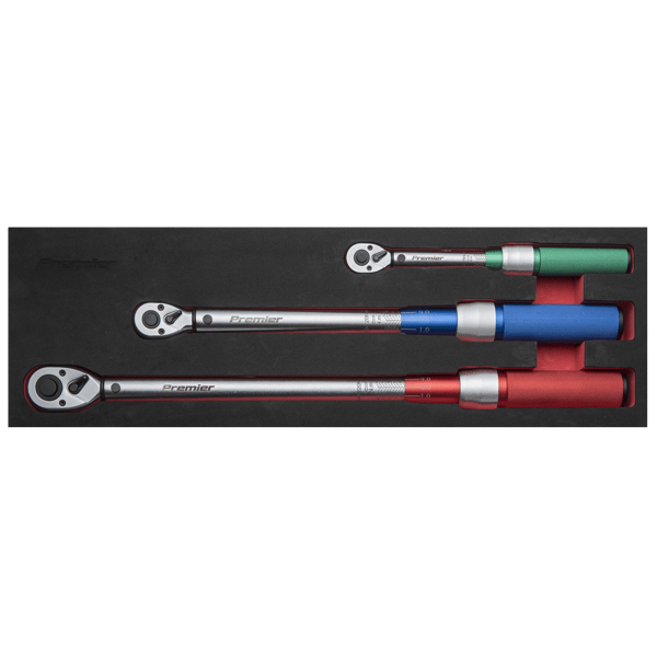 Calibrated Micrometer Torque Wrench Set 3pc