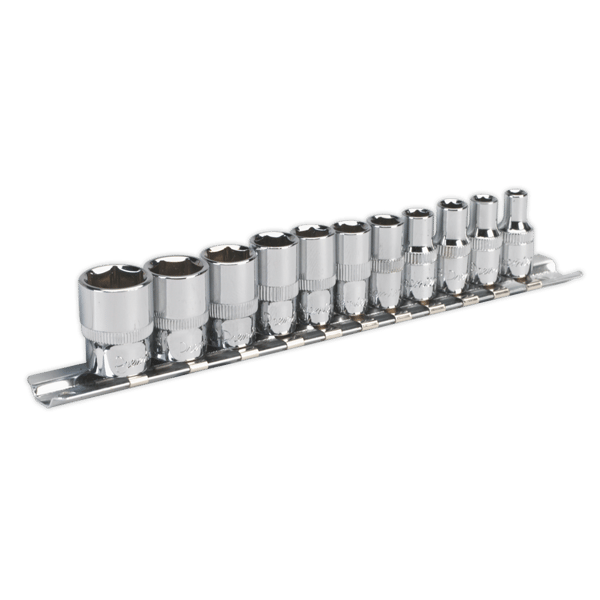 Imperial Socket Set 1/4"Sq Drive 11pc