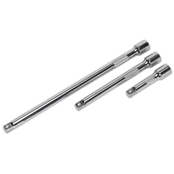 Extension Bar Set 3/8"Sq Drive 3pc