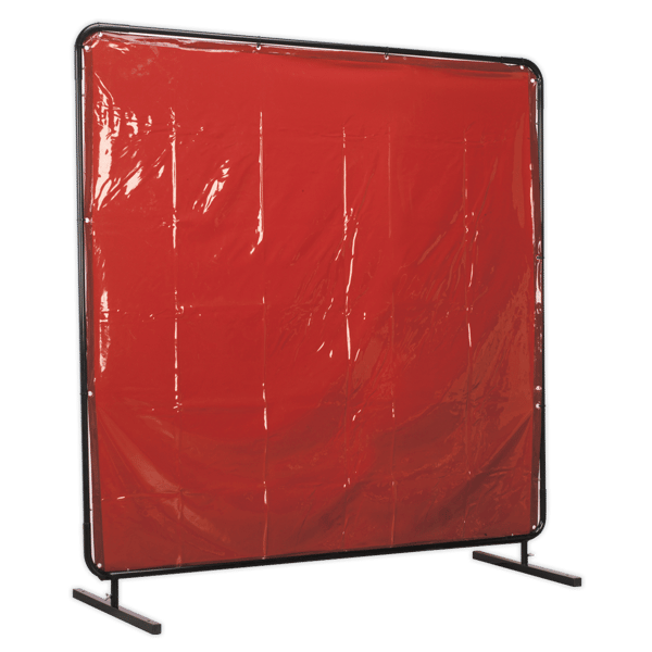 Workshop Welding Curtain & Frame 1.8 x 1.75m - EN ISO 25980:2014