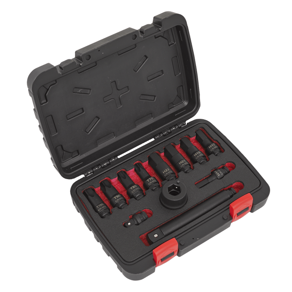 Impact Socket Bit & Accessories Set 3/4"Sq Drive 12pc