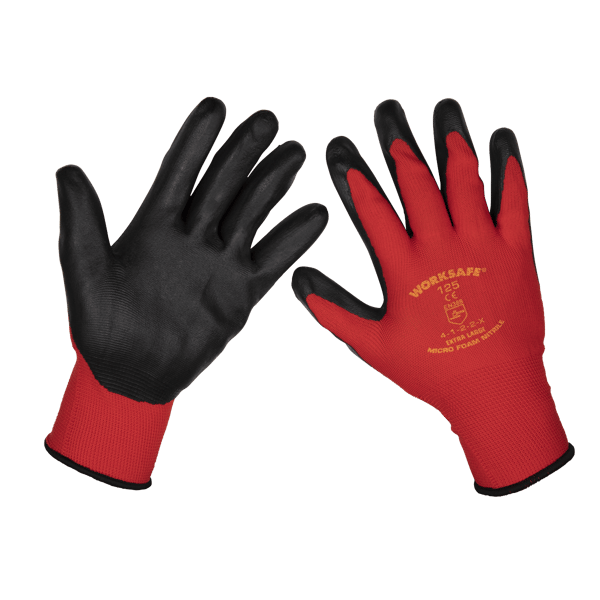 Nitrile Foam Gloves, X-Large - Pair