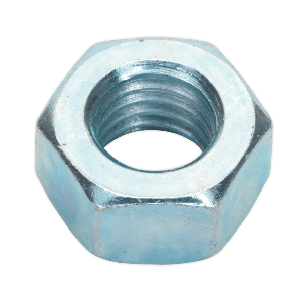 Zinc Plated Steel Nut M12, DIN 934 - Pack of 25