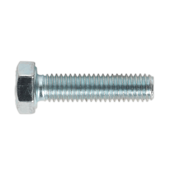 8.8 Zinc Plated HT Setscrew M5 x 20mm, DIN 933 - Pack of 50