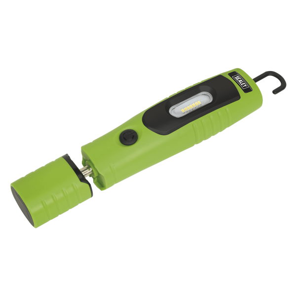 Rechargeable 360 deg Inspection Light 4W & 3W SMD LED - Green