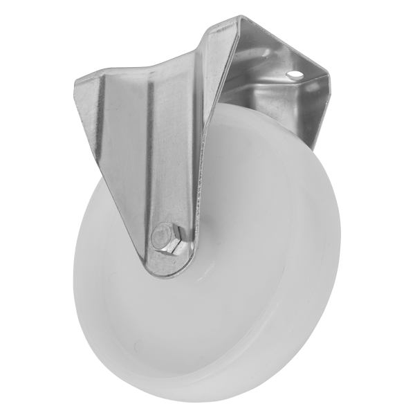 100mm Castor Wheel with Fixed Plate