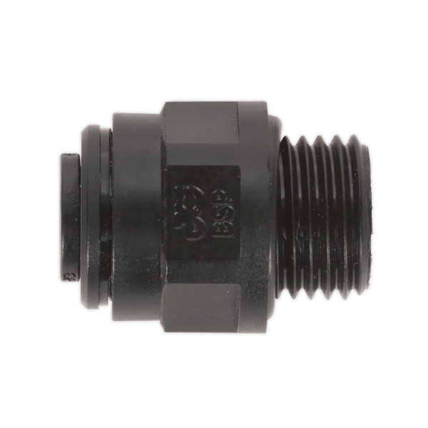 John Guest(R) Straight Adaptor 10mm x 1/4"BSP - Pack of 5