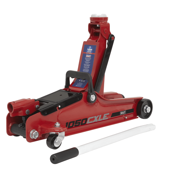 Low Profile Short Chassis Trolley Jack 2 Tonne