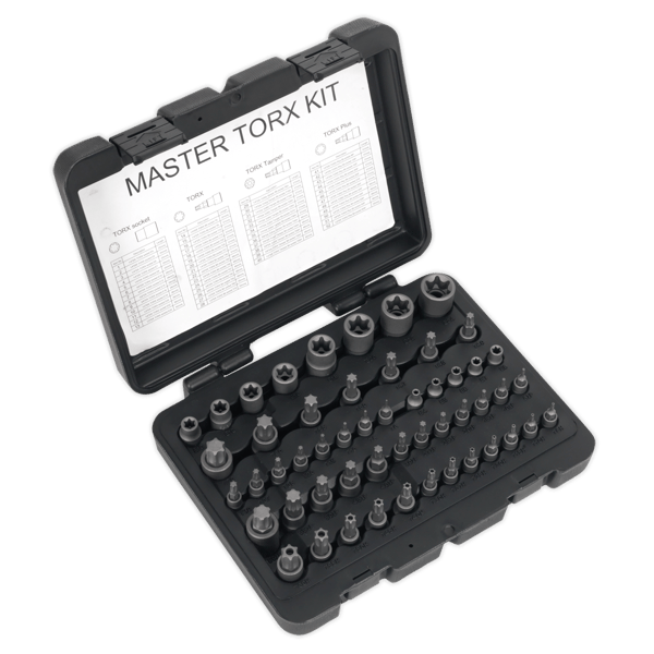 TRX-Star* Master Socket Set 52pc 1/4", 3/8" & 1/2"Sq Drive 52pc