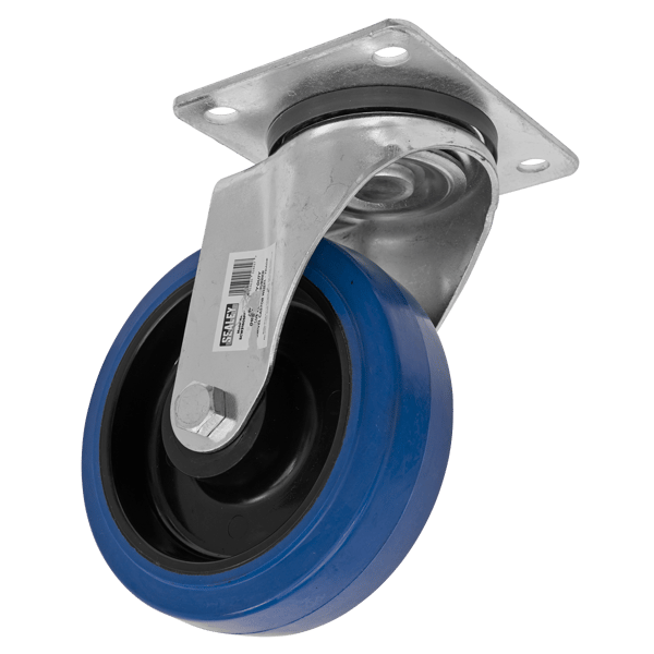 160mm Castor Wheel with Swivel Plate