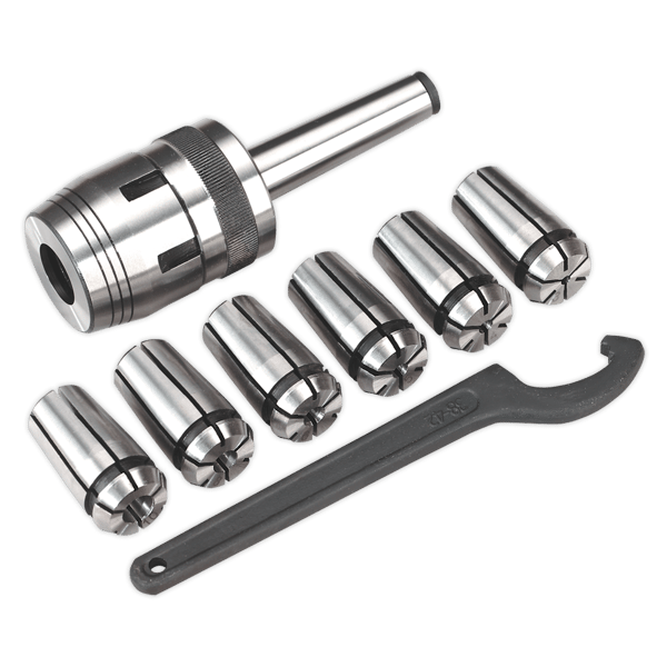 Mill Chuck Set MT2-M10 3-10mm
