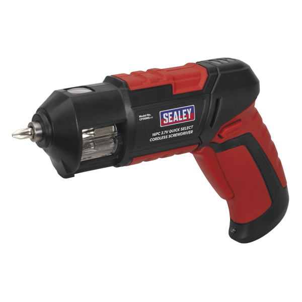 Cordless Quick Select Screwdriver 3.7V 14pc