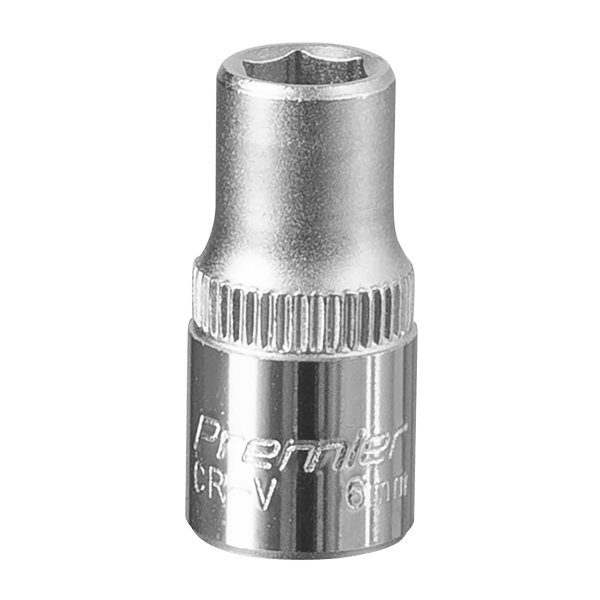 Socket 1/4"Sq Drive 6mm