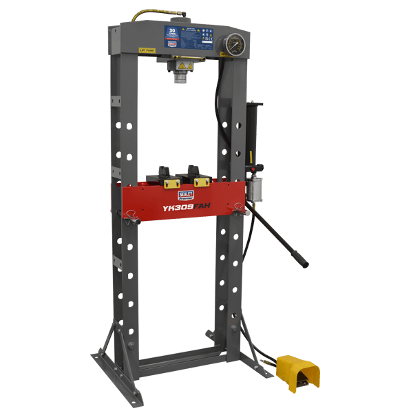 Heavy-Duty Air/Hydraulic Floor Type Press with Foot Pedal 30 Tonne