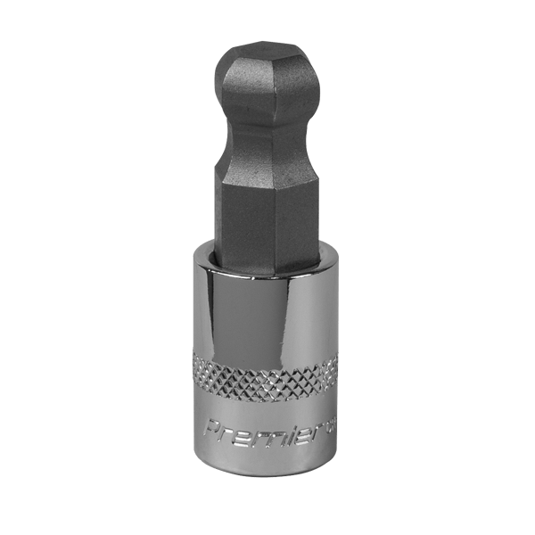 Ball-End Hex Socket Bit 3/8"Sq Drive 12mm