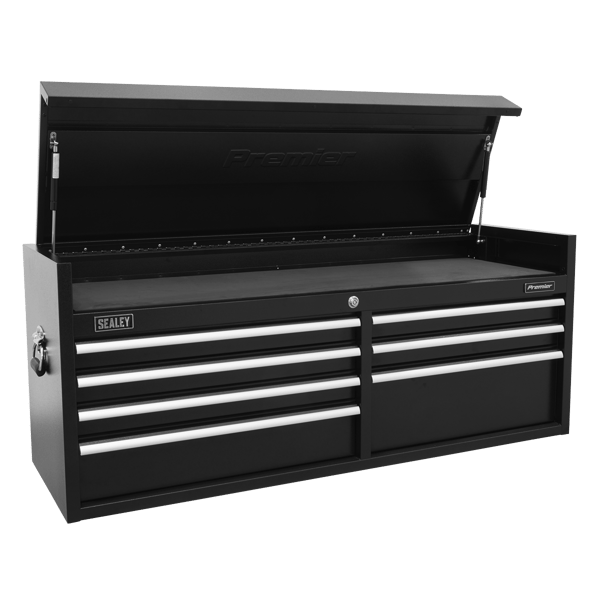 Heavy-Duty Extra-Wide Topchest 7 Drawer 1415mm - Black