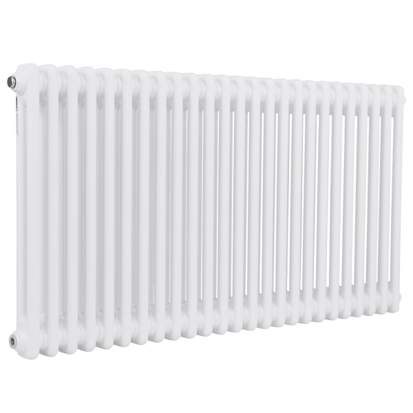 Baridi Horizontal Traditional 2 Column Radiator 600 x 1147mm – White