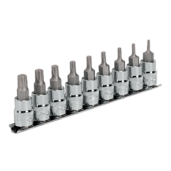 TRX-P* Socket Bit Set 3/8"Sq Drive 9pc