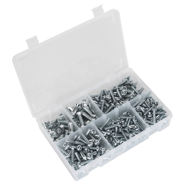 Countersunk & Pan Head Pozi Machine Screw Assortment M5-M8 264pc