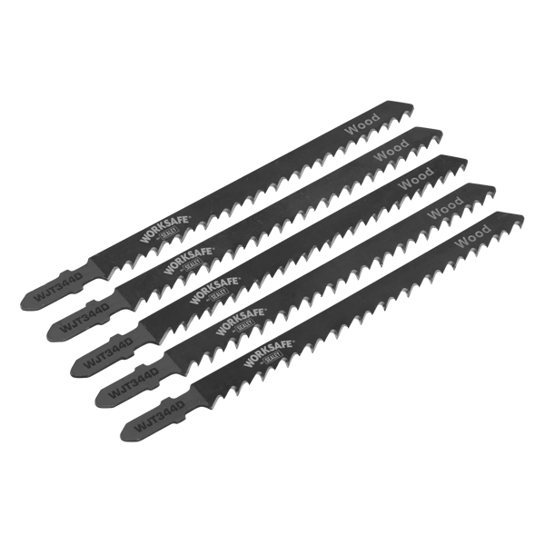 Jigsaw Blade for Wood 105mm 6tpi - Pack of 5