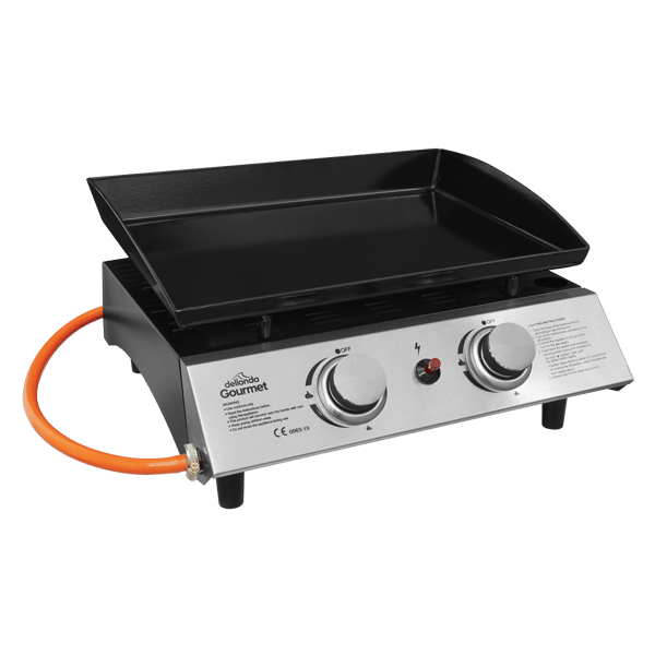2 Burner Portable Gas Plancha