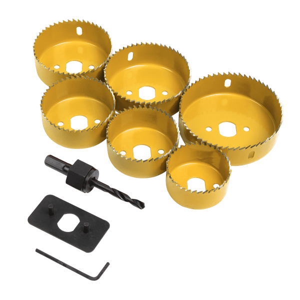 Downlight Hole Saw Kit 9pc
