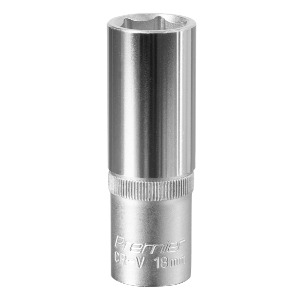 Deep Socket 1/2"Sq Drive 18mm