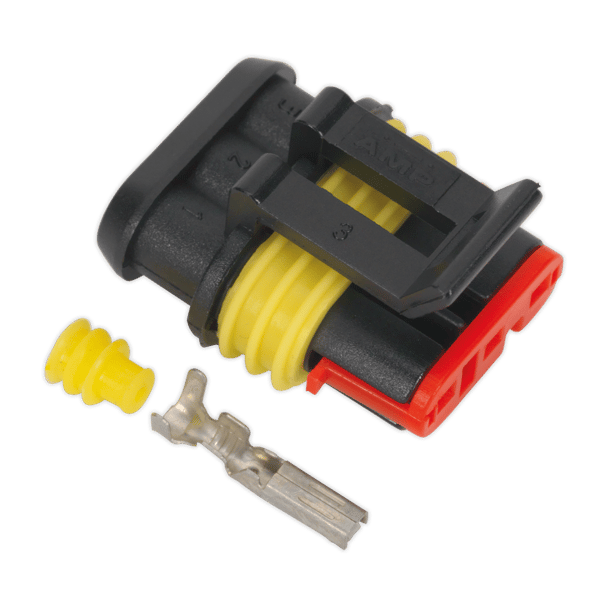 3-Way Superseal Female Connector - Pack of 5