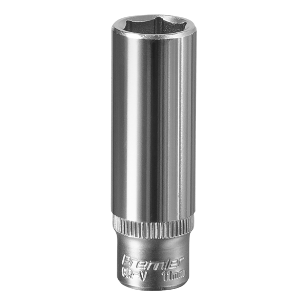 Deep Socket 1/4"Sq Drive 11mm