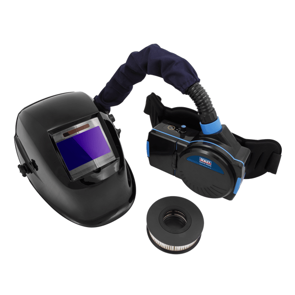 Auto Darkening Welding Helmet with TH2 Powered Air Purifying Respirator (PAPR)