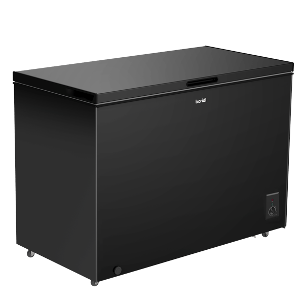 Baridi Freestanding Chest Freezer 299L Capacity - Black