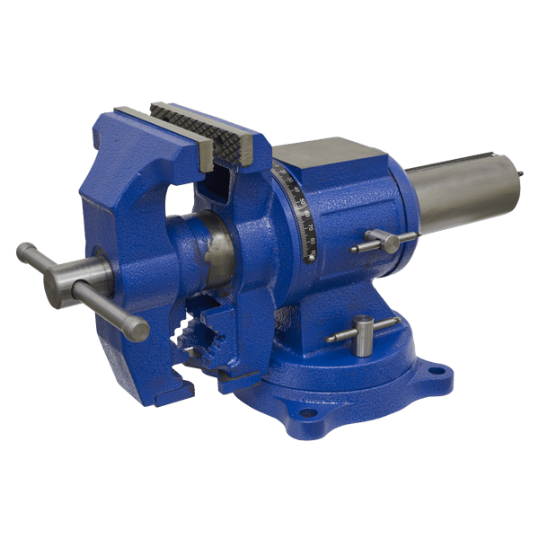 Multifunction Cast Iron Vice with Swivel Base 150mm