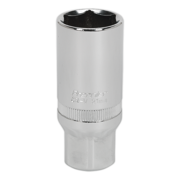 Spark Plug Socket 3/8"Sq Drive 21mm