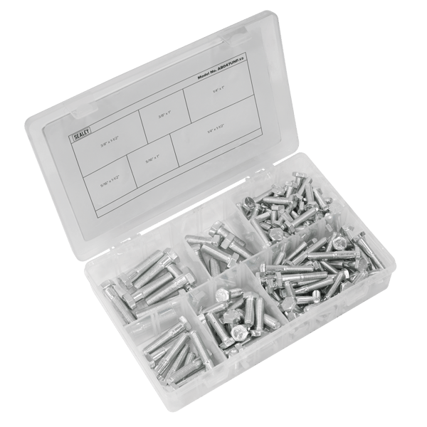 Setscrew Assortment 1/4"-3/8"UNF 144pc