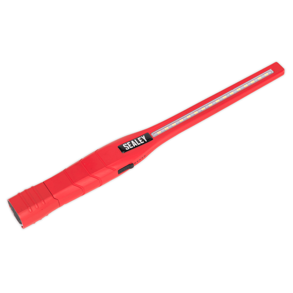 Rechargeable 360 deg Slim Inspection Light 8W & 1W SMD LED - Red