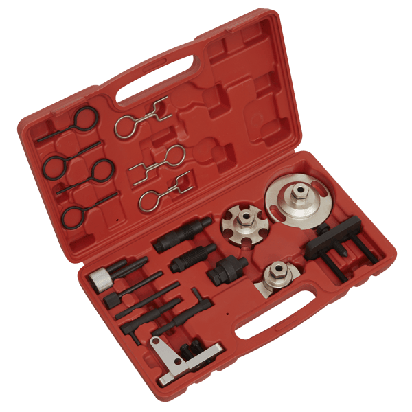 Diesel Engine Timing Tool & HP Pump Removal Kit - for VAG 2.7D/3.0D/4.0D/4.2D TDi - Chain Drive