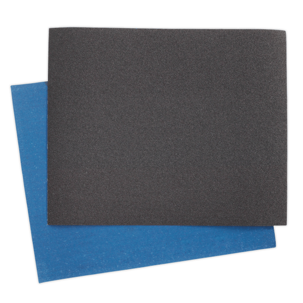 Emery Sheet 120Grit 230 x 280mm, Blue Twill - Pack of 25