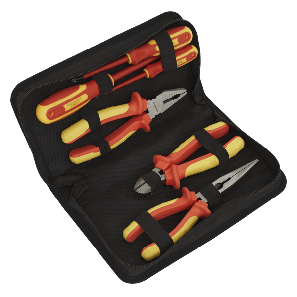 Siegen Electrical Tool Kit 6pc - VDE Approved