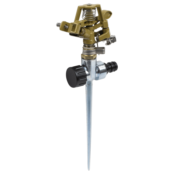 Pulsating Water Sprinkler on Metal Spike