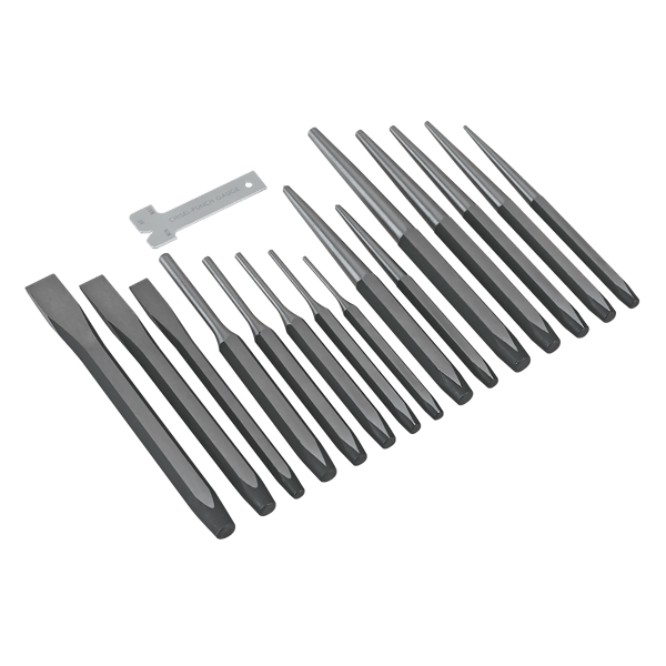 Punch & Chisel Set 16pc