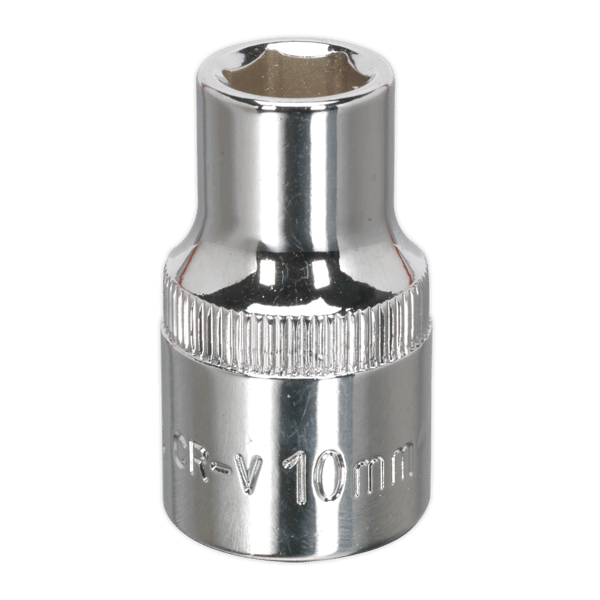 Fully Polished Socket 1/2"Sq Drive 10mm