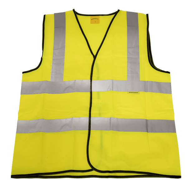 Hi-Vis Yellow Waistcoat - Medium