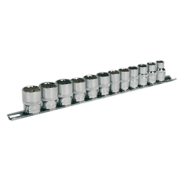 Socket Set 3/8"Sq Drive 12-point 12pc