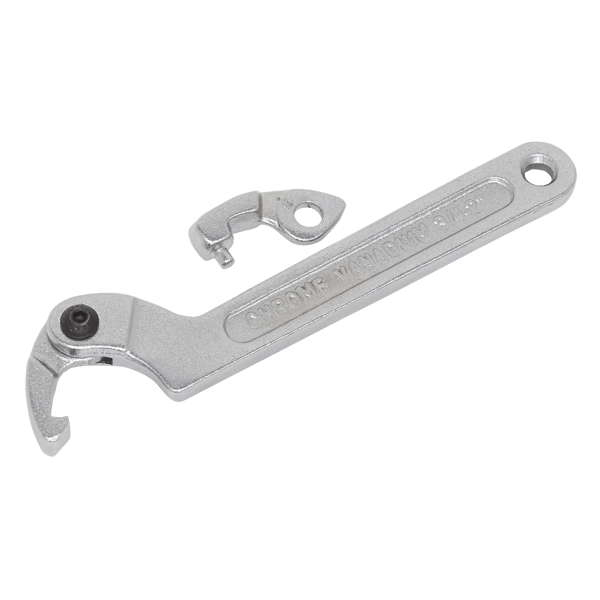 Adjustable C-Spanner Hook & Pin Wrench Set 19-51mm 3pc