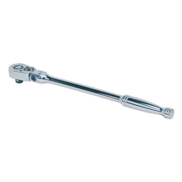 Pear-Head Ratchet Wrench with Flexi-Head & Flip Reverse 3/8"Sq Drive 300mm