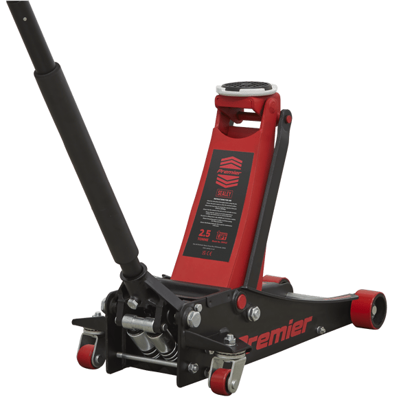 Low Profile with Rocket Lift Trolley Jack 2.5 Tonne