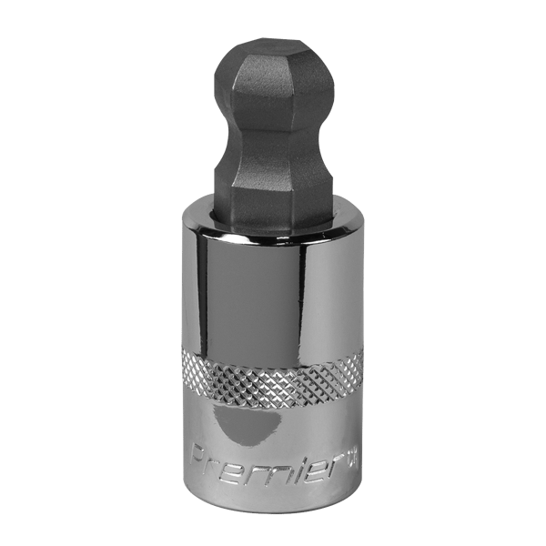 Ball-End Hex Socket Bit 1/2"Sq Drive 14mm
